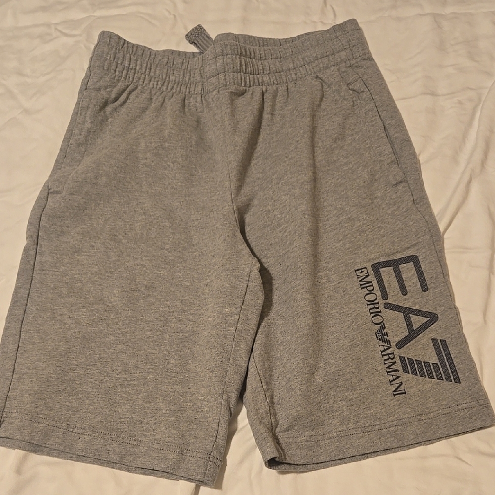 Emporio Armani Heather Gray Casual Shorts